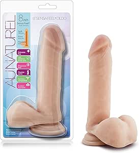 AU NATUREL 8" SENSA FEEL DILDO