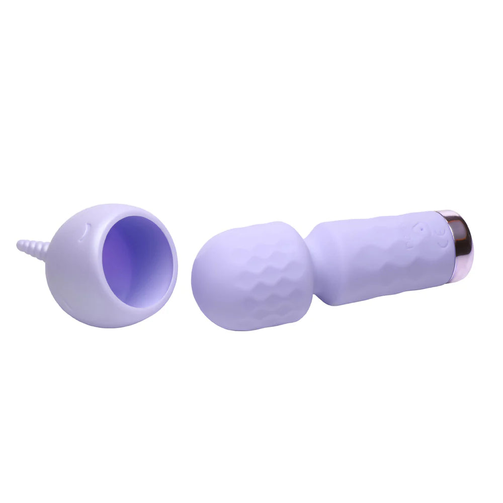 vibrador wand unicornio
