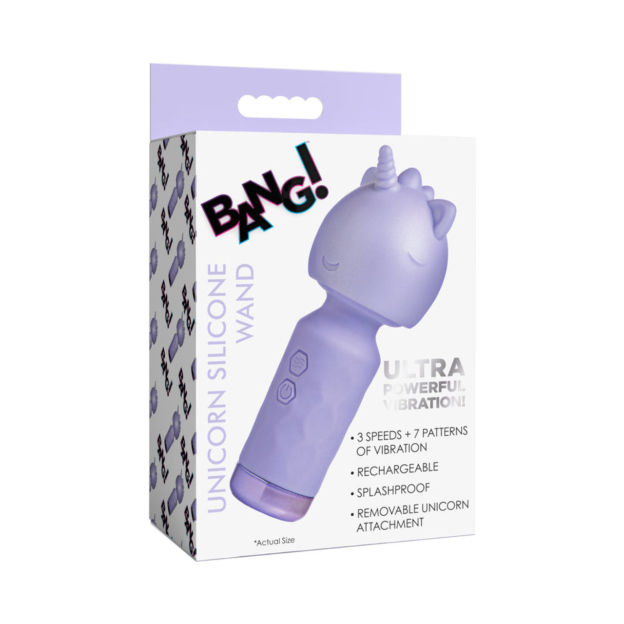 vibrador wand unicornio