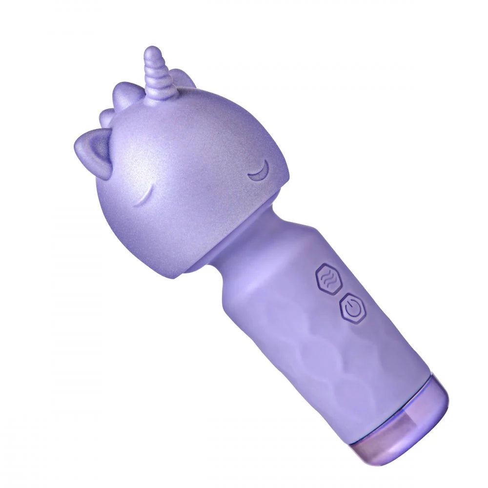 vibrador wand unicornio
