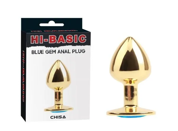 HI-BASIC BLUE GEM ANAL PLUG