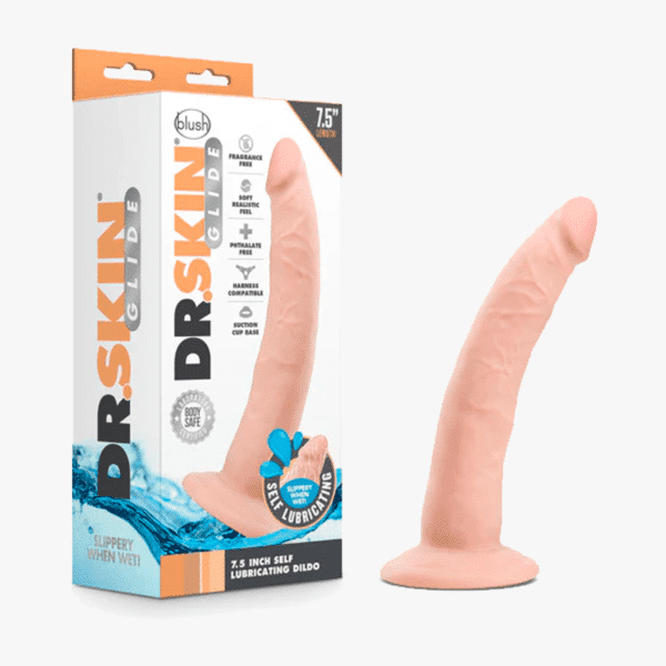 dr.skin  67.5 inch self lubricanting dildo