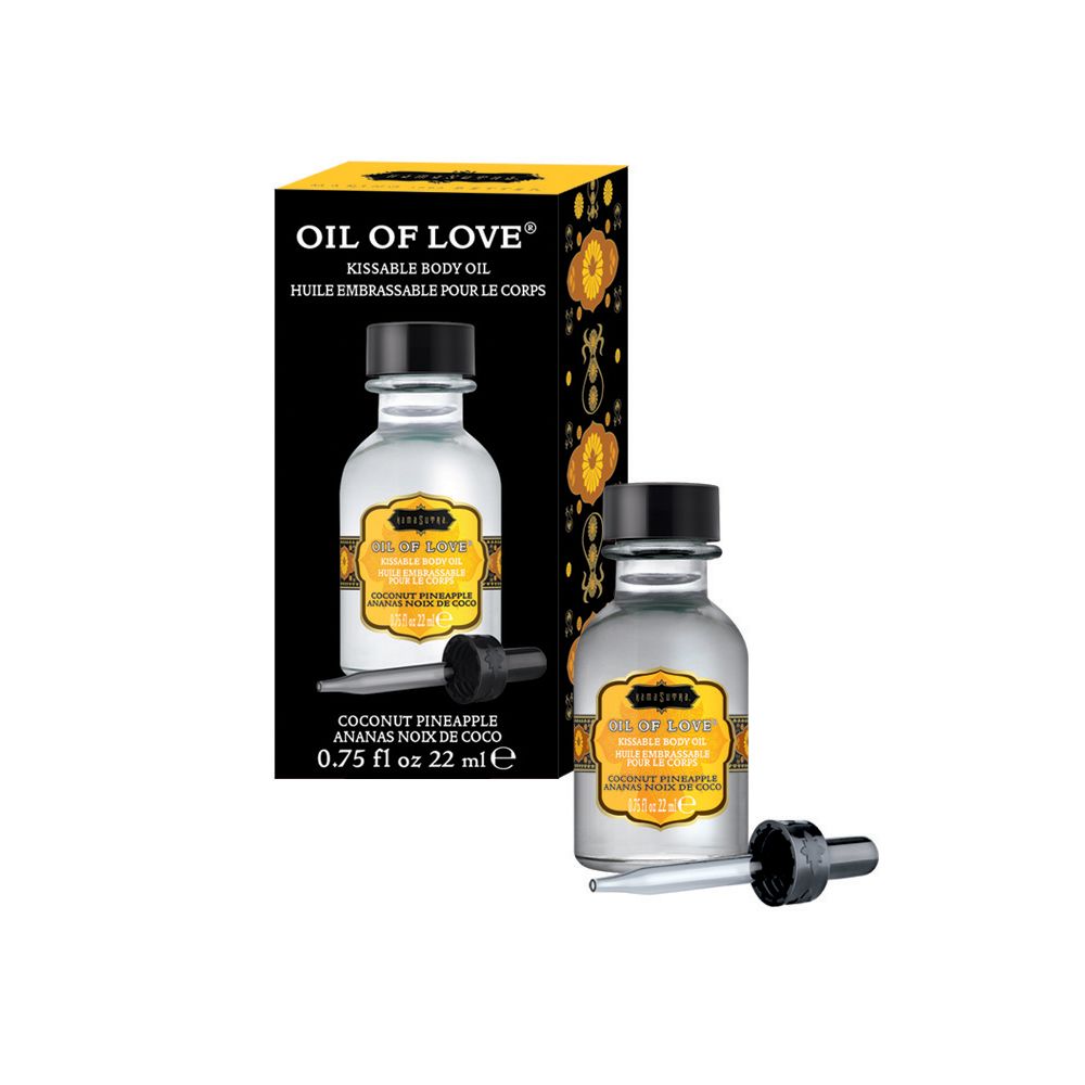 OIL OF LOVE KISSABLE BODY OIL HUILE EMBRASSABLE POUR LE COPS