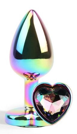 HI-BASIC RAINBOWHEART BUTT PLUG