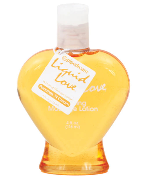 LIQUID LOVE WARMING MASSAGE LOTION PEACHES´N CREAM