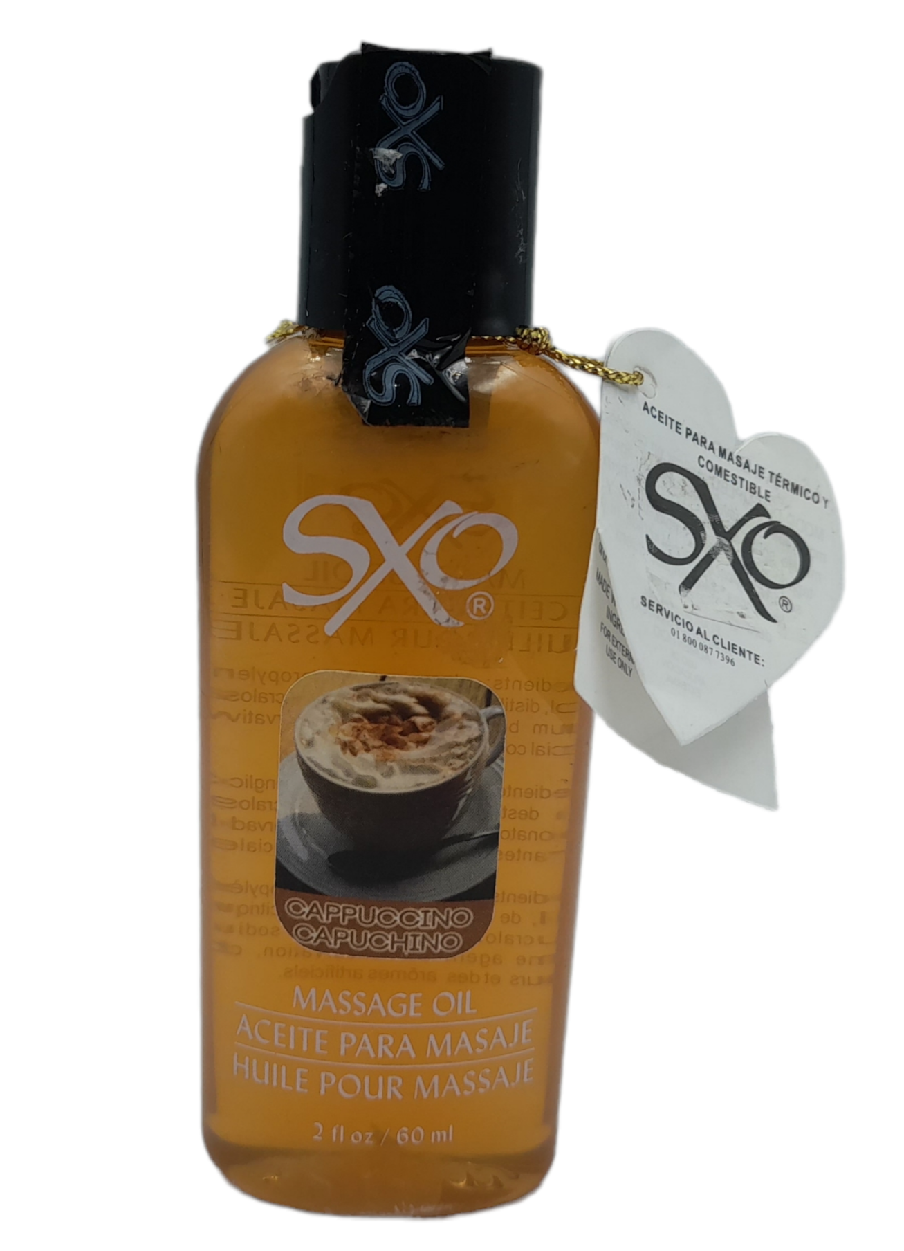 SXO ACEITE PARA MASAJE CAPUCHINO