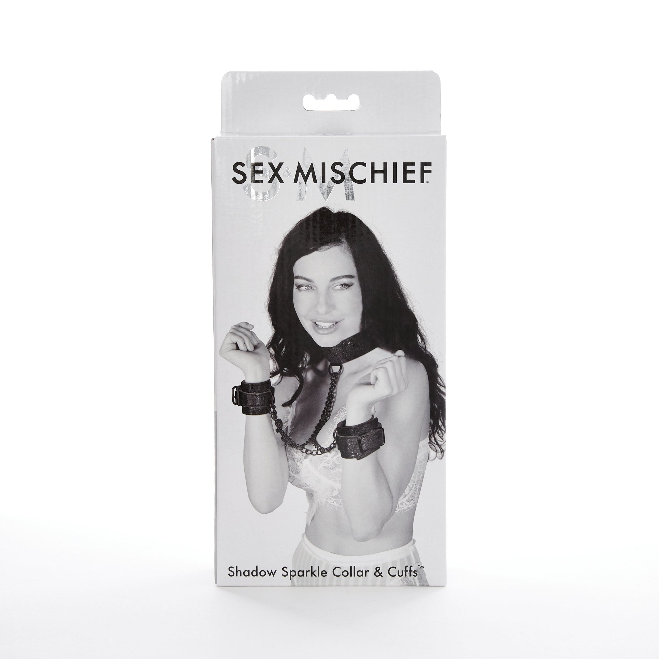 SEX & MISCHIEF  SHADOW SPARKLE COLLAR & CUFFS